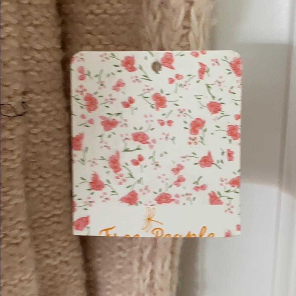 Free People Snow Drop Ivory Women's Cardigan L - Picture 5 of 7